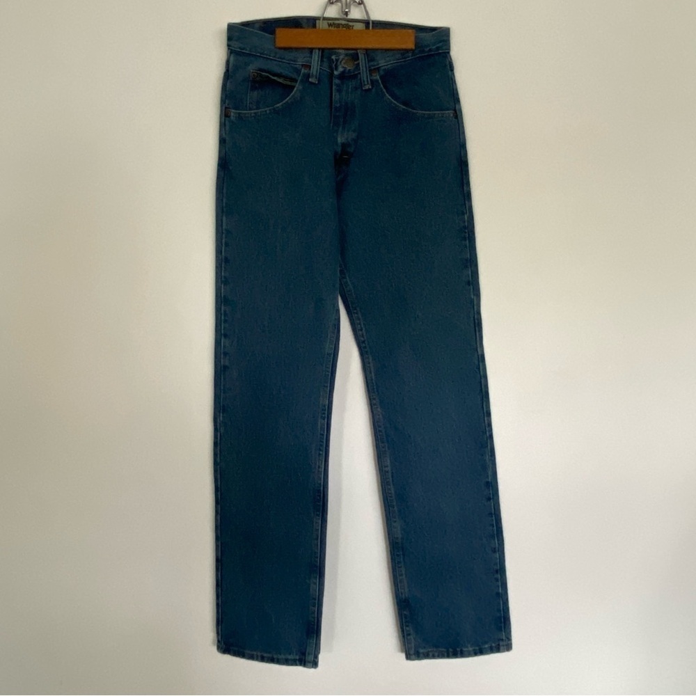Wrangler Dark Wash Straight Jeans 29x32